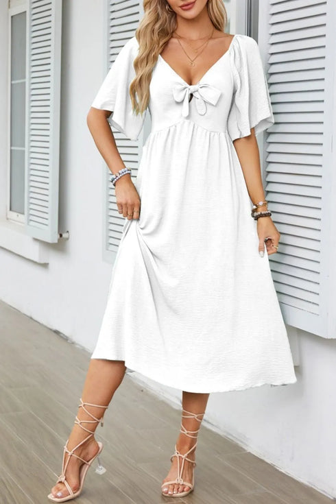 smocked-tie-front-flutter-sleeve-midi-dress OhSoStyled at Sophia's Style-5